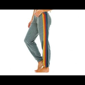 Aviator Nation 5 Stripe Sweatpants